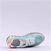 Mjus Metallic Retro Laced Trainer - Aqua